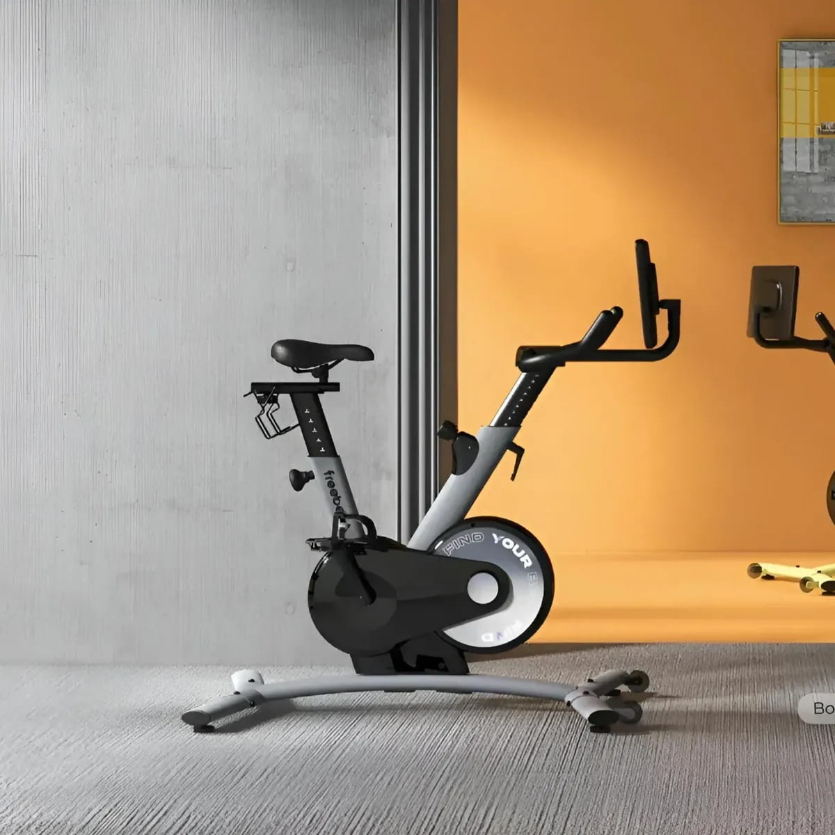 ZiahCare's Freebeat Boom Stationary Exercise Bike Mockup Image 19