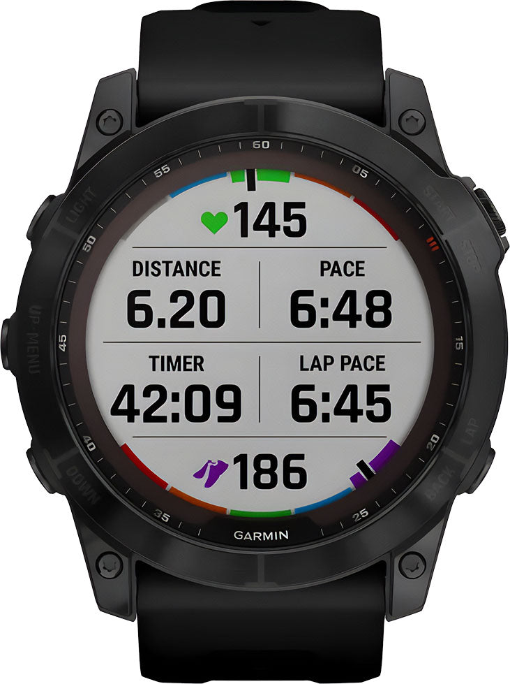 garmin Fenix 7X Sapphire Solar Edition black0