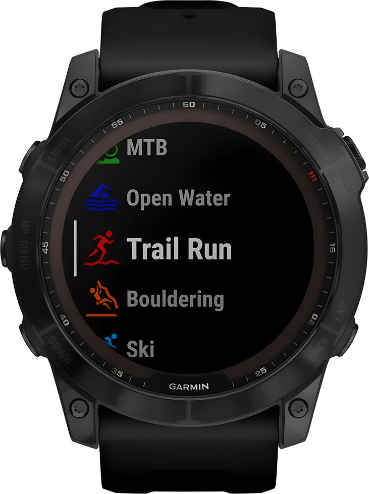 garmin Fenix 7X Sapphire Solar Edition black 8