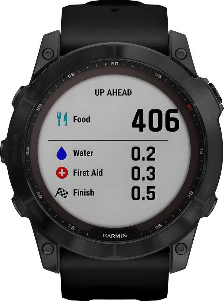 garmin Fenix 7X Sapphire Solar Edition black 9