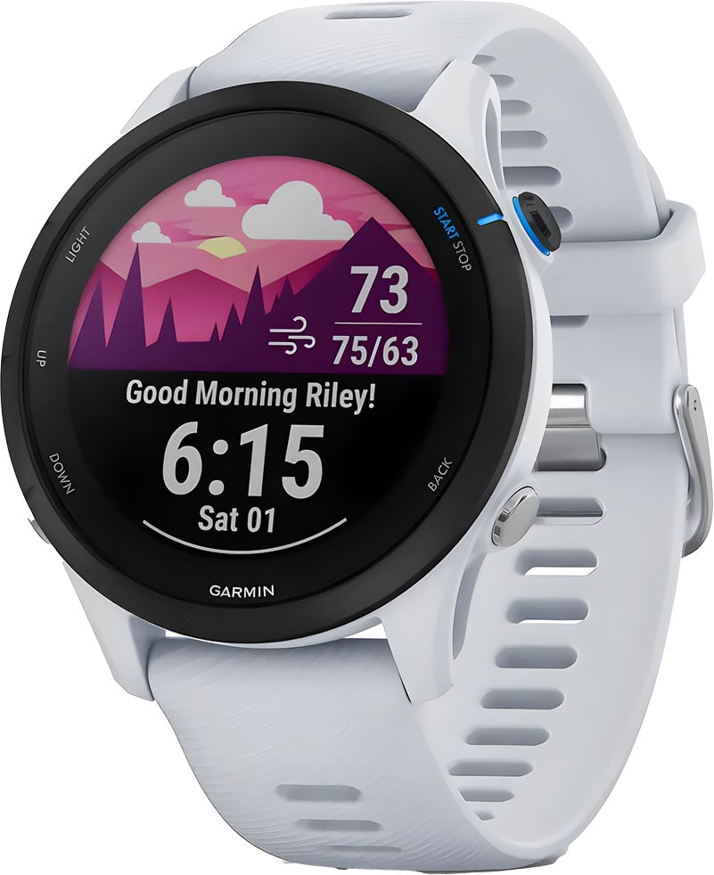 garmin Forerunner55 Music whitestone