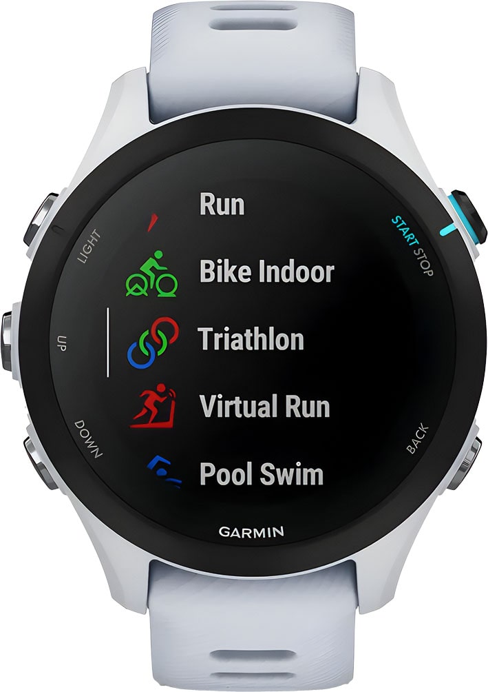 garmin Forerunner55S Music whitestone