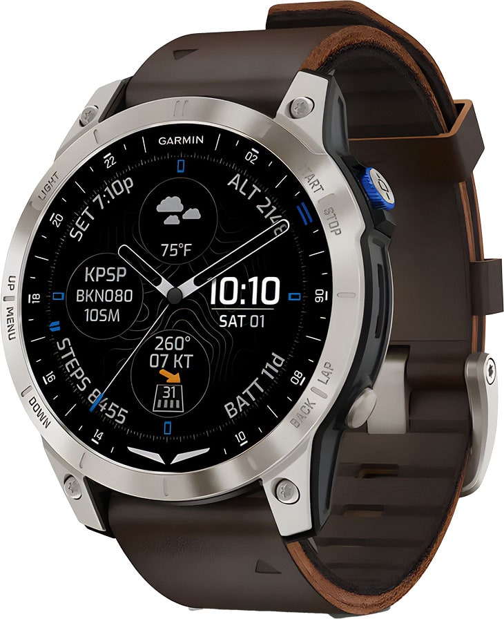 garmin d2 mach leather