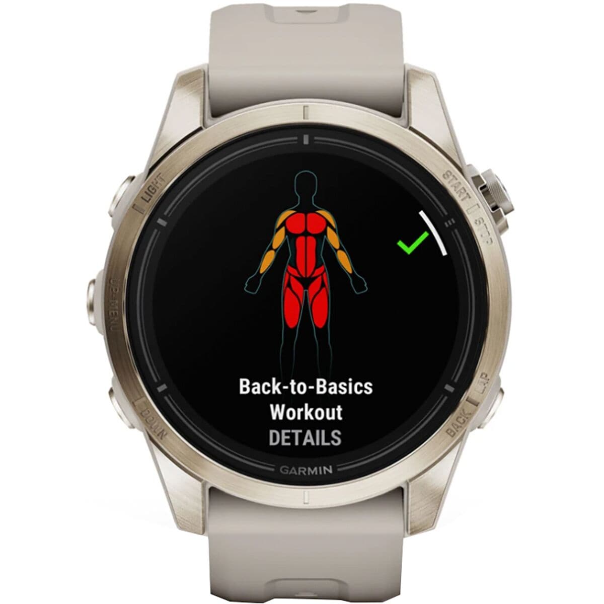 garmin epix pro gen sapphire edition soft gold light sand gar086 mockup