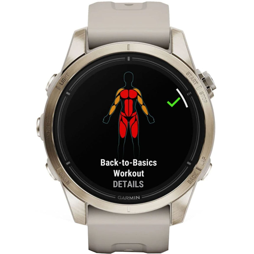 garmin epix pro gen sapphire edition soft gold light sand gar086 mockup