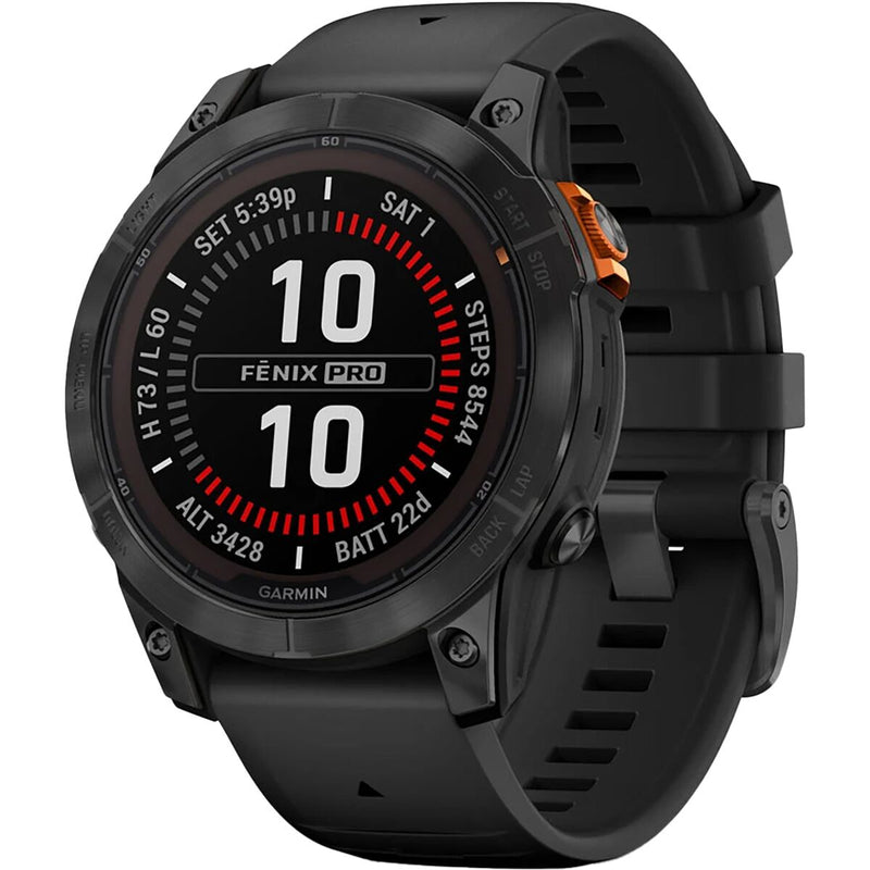 garmin fenix 7 pro solar edition gar127 slate gray black band mockup3