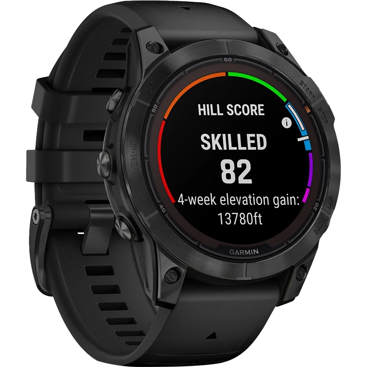 garmin fenix 7 pro solar edition gar127 slate gray black band mockup