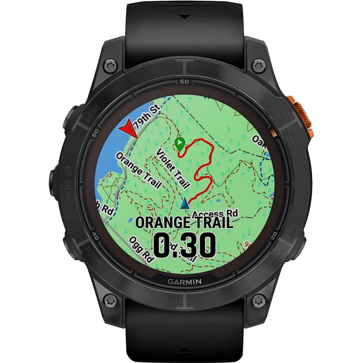 garmin fenix 7 pro solar edition gar127 slate gray black band mockup 7