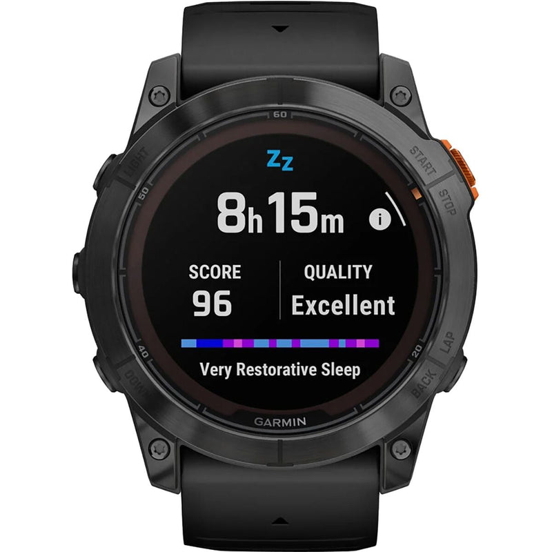 garmin fenix 7x pro solar edition gar130 slate gray black band mockup