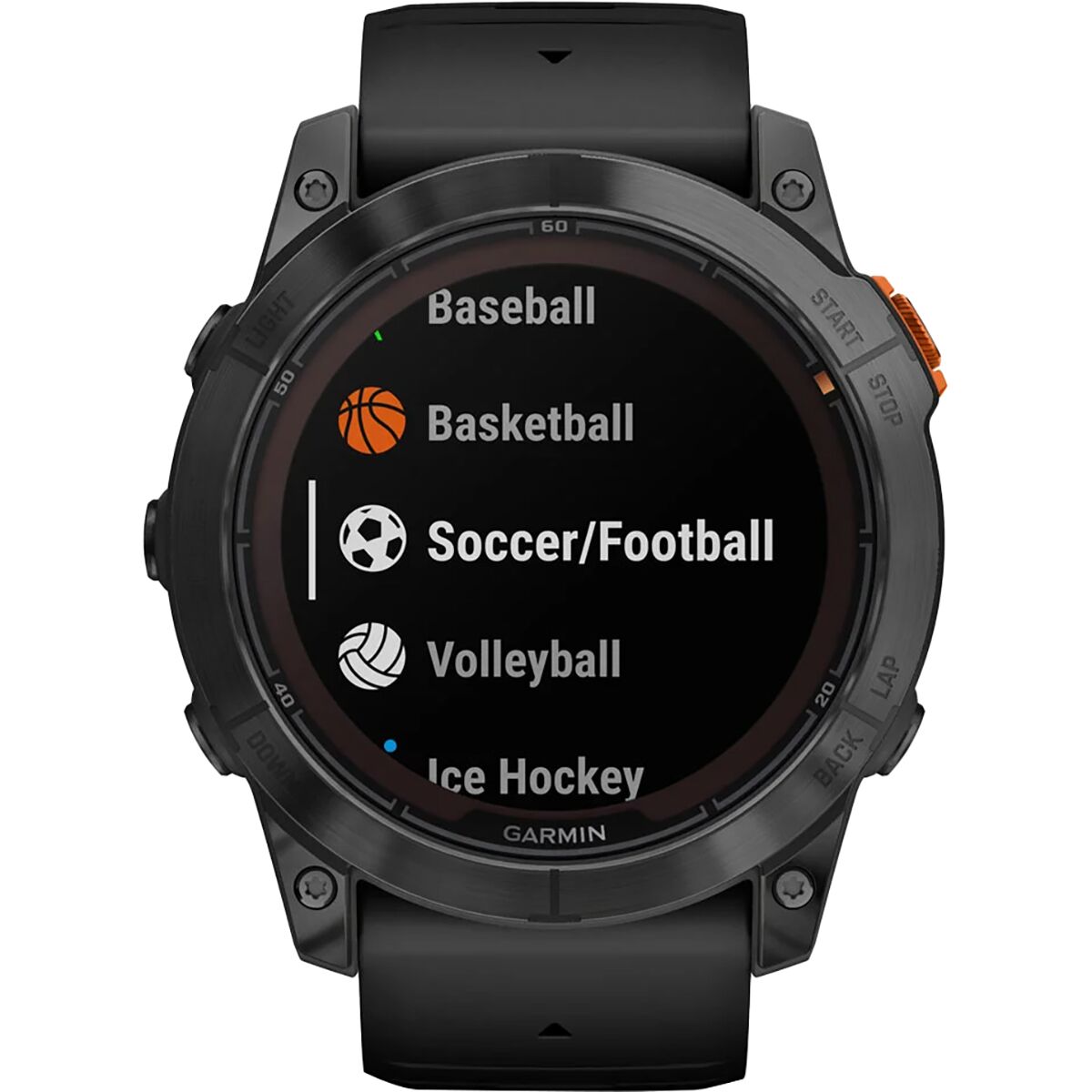 garmin fenix 7x pro solar edition gar130 slate gray black band mockup