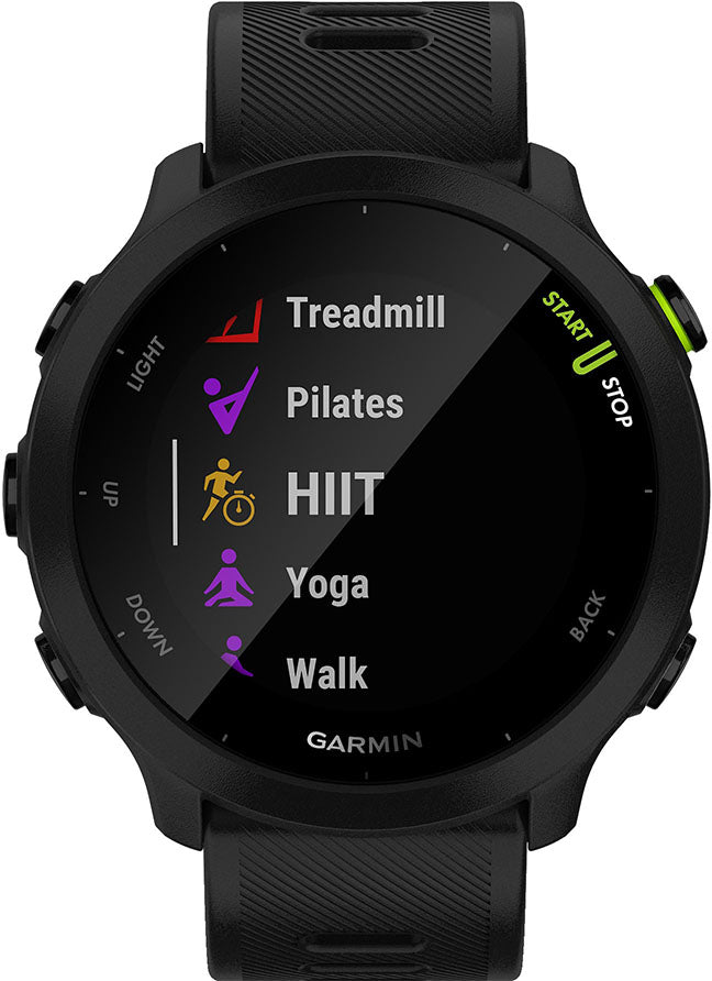 garmin forerunner 55 black 9