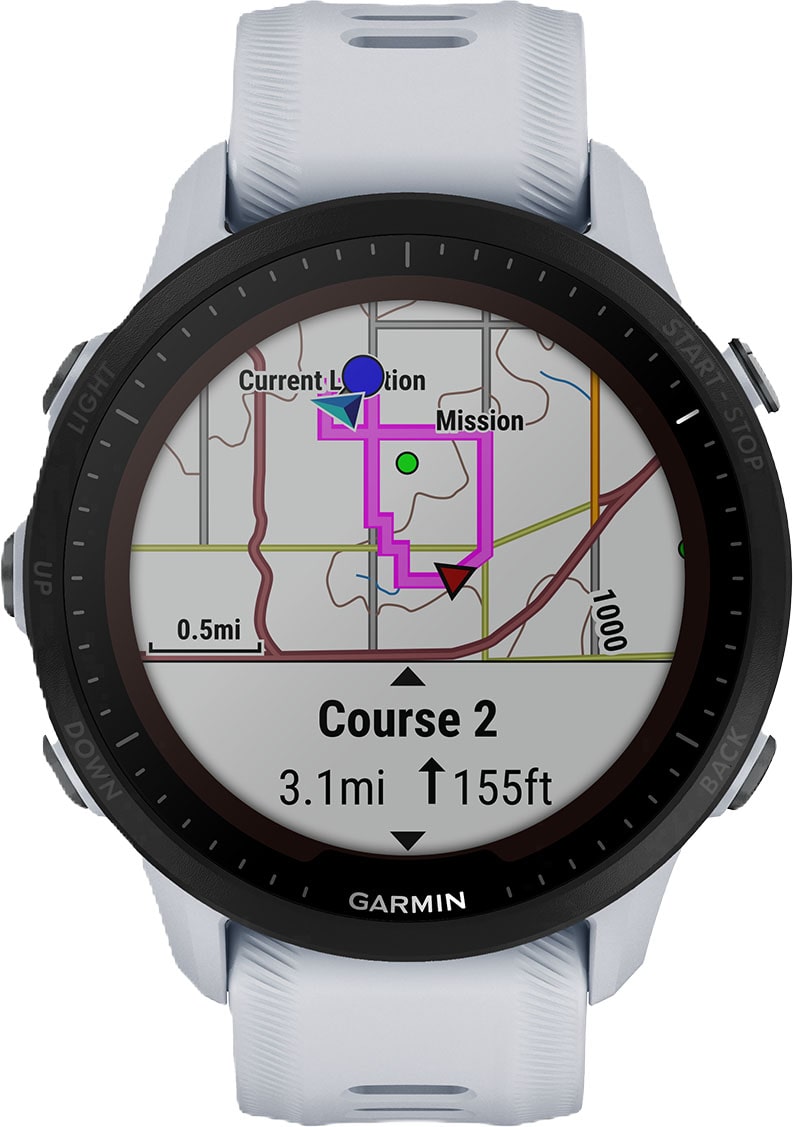 garmin forerunner 955 solar gar081 whitestone 5