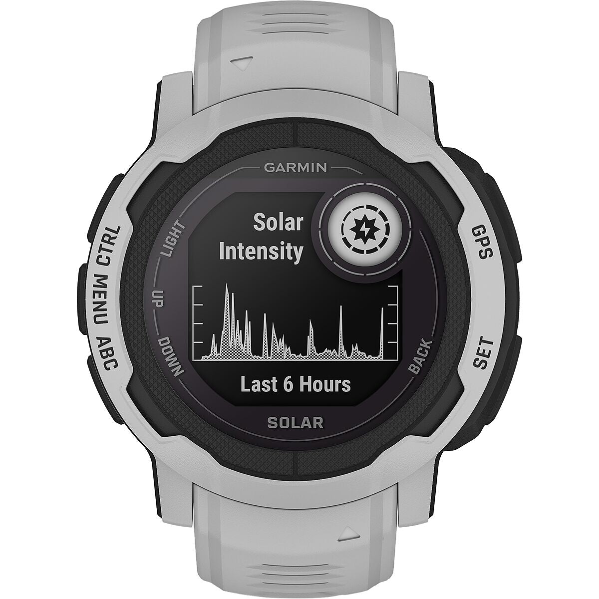 garmin instinct solar gar098 mist gray mockup