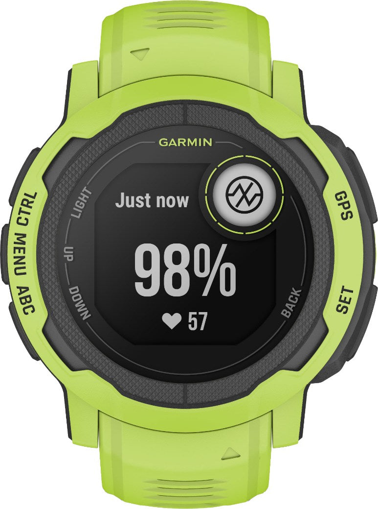 garmin instinct 2 standard edition gar094 electric lime 3