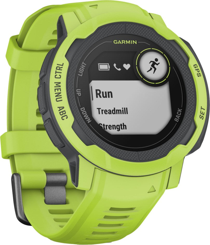 garmin instinct 2 standard edition gar094 electric lime 9