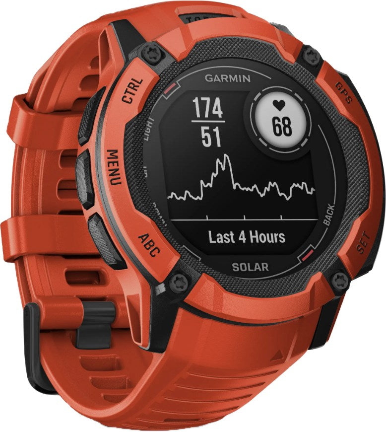 garmin instinct 2x solar gar101 flame red 12