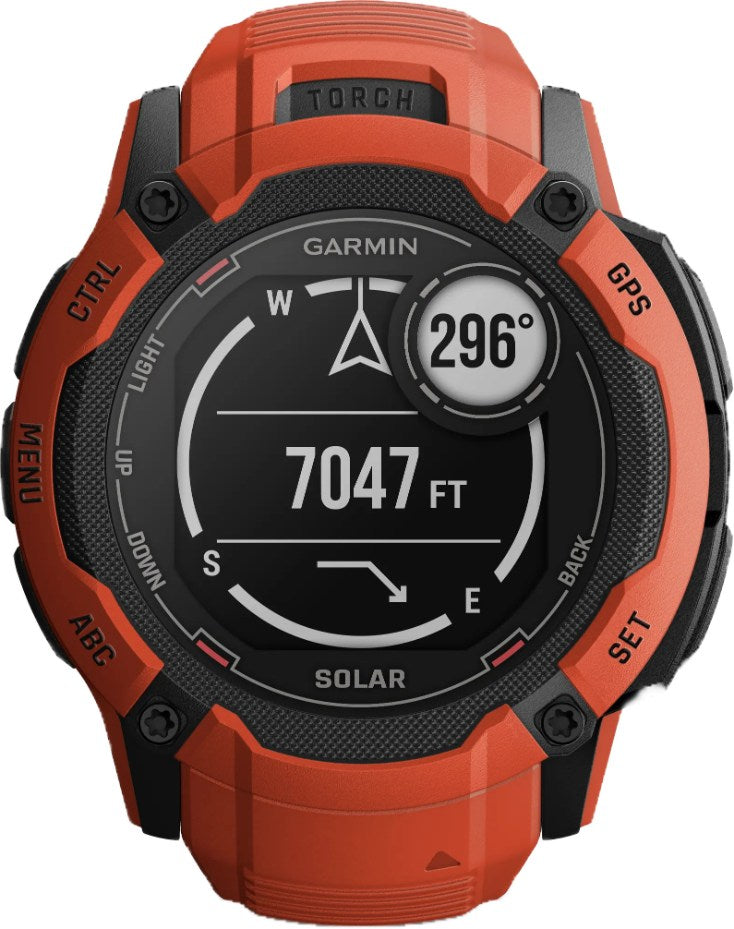 garmin instinct 2x solar gar101 flame red 3