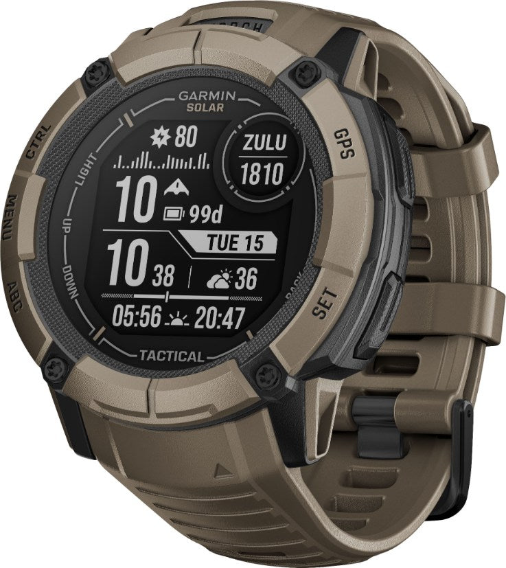 garmin instinct 2x solar tactical edition gar102 coyote tan 4