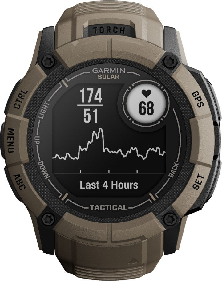 garmin instinct 2x solar tactical edition gar102 coyote tan 8