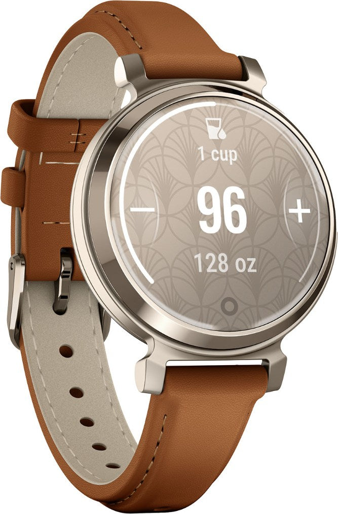 garmin lily 2 classic cream gold tan 7