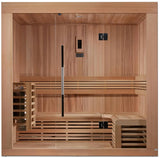 ZiahCare's Golden Designs Copenhagen 3 Person Traditional Sauna Mockup Image 1