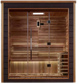 ZiahCare's Golden Designs Drammen 3 Person Traditional Sauna Mockup Image 1