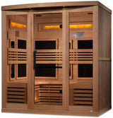 ZiahCare's Golden Designs GDI-8260-01 Full Spectrum Sauna Mockup Image 4