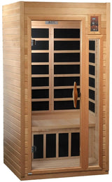 ZiahCare's Golden Designs Geneva Elite 1-2 Person Far Infrared Sauna Mockup Image 3