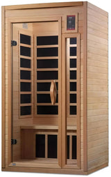 ZiahCare's Golden Designs Geneva Elite 1-2 Person Far Infrared Sauna Mockup Image 4