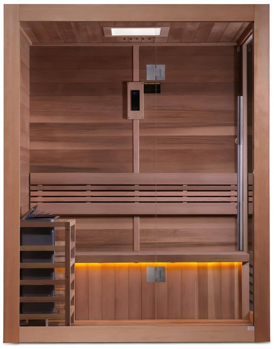 ZiahCare's Golden Designs Hanko 2 Person Traditional Sauna Mockup Image 1