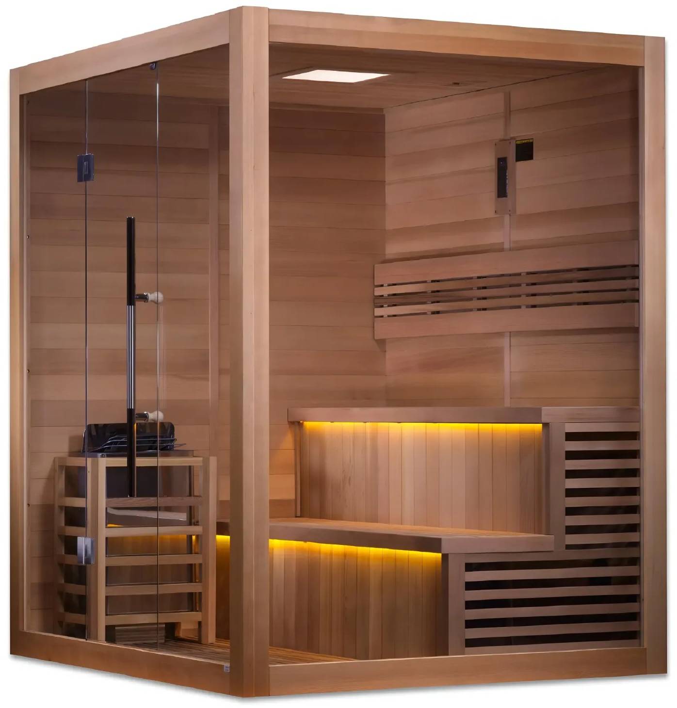 ZiahCare's Golden Designs Kuusamo 6 Person Traditional Sauna Mockup Image 3