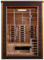 ZiahCare's Golden Designs Nora 2 Person Hybrid Sauna Mockup Image 1