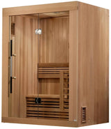 ZiahCare's Golden Designs Sundsvall 2 Person Traditional Sauna Mockup Image 4