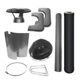 ZiahCare's Harvia Flat Roof Chimney Assembly Kit Mockup Image 1