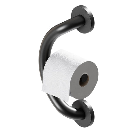 HealthCraft PLUS Toilet Paper Holder & Grab Bar