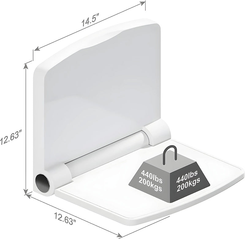 invisia fold down shower seat 5