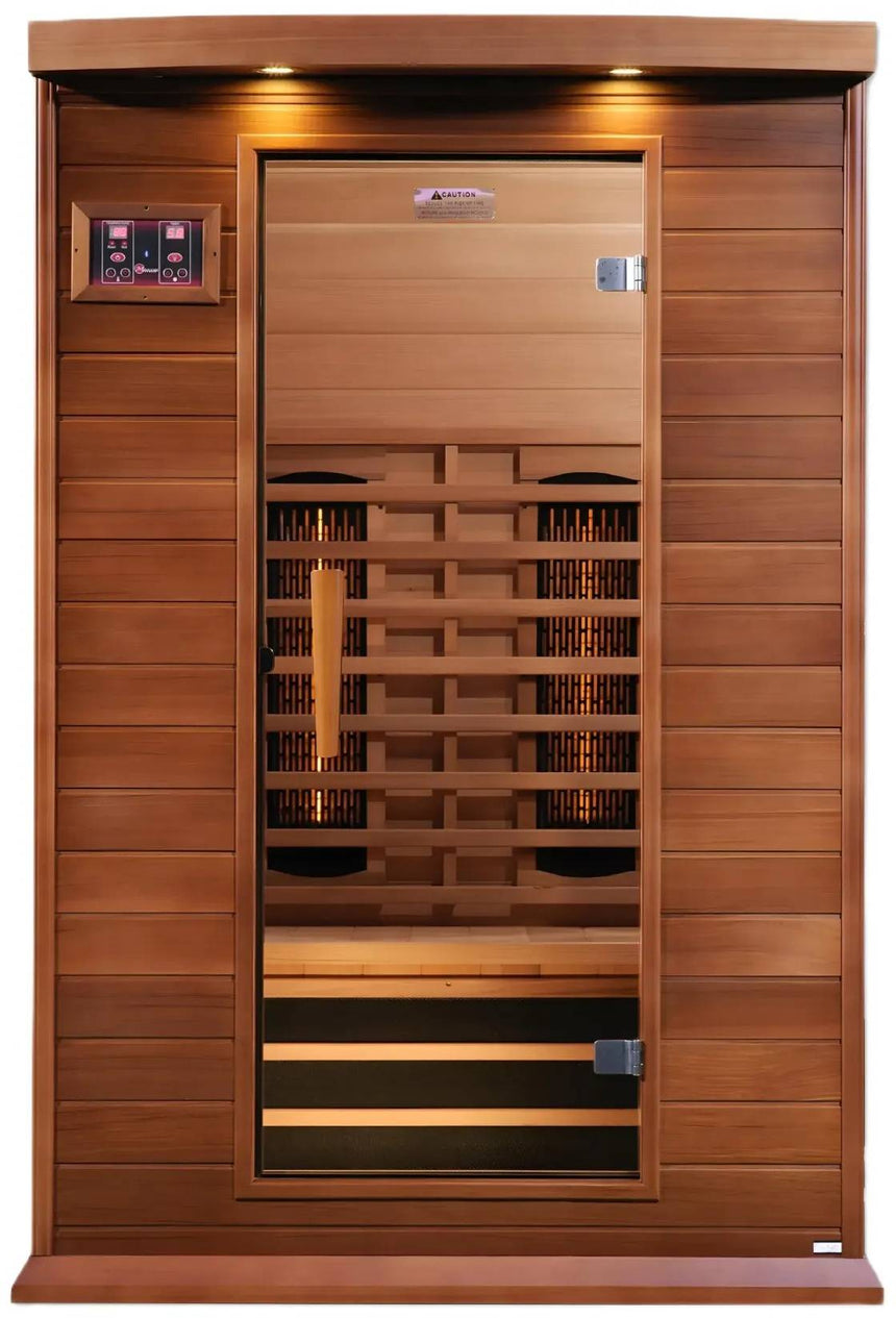 ZiahCare's Maxxus 2 Person Full Spectrum Infrared Sauna Mockup Image 1