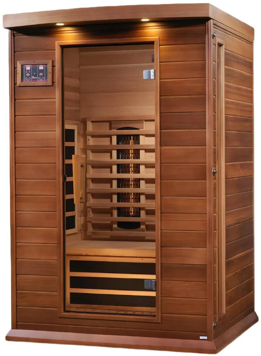 ZiahCare's Maxxus 2 Person Full Spectrum Infrared Sauna Mockup Image 4