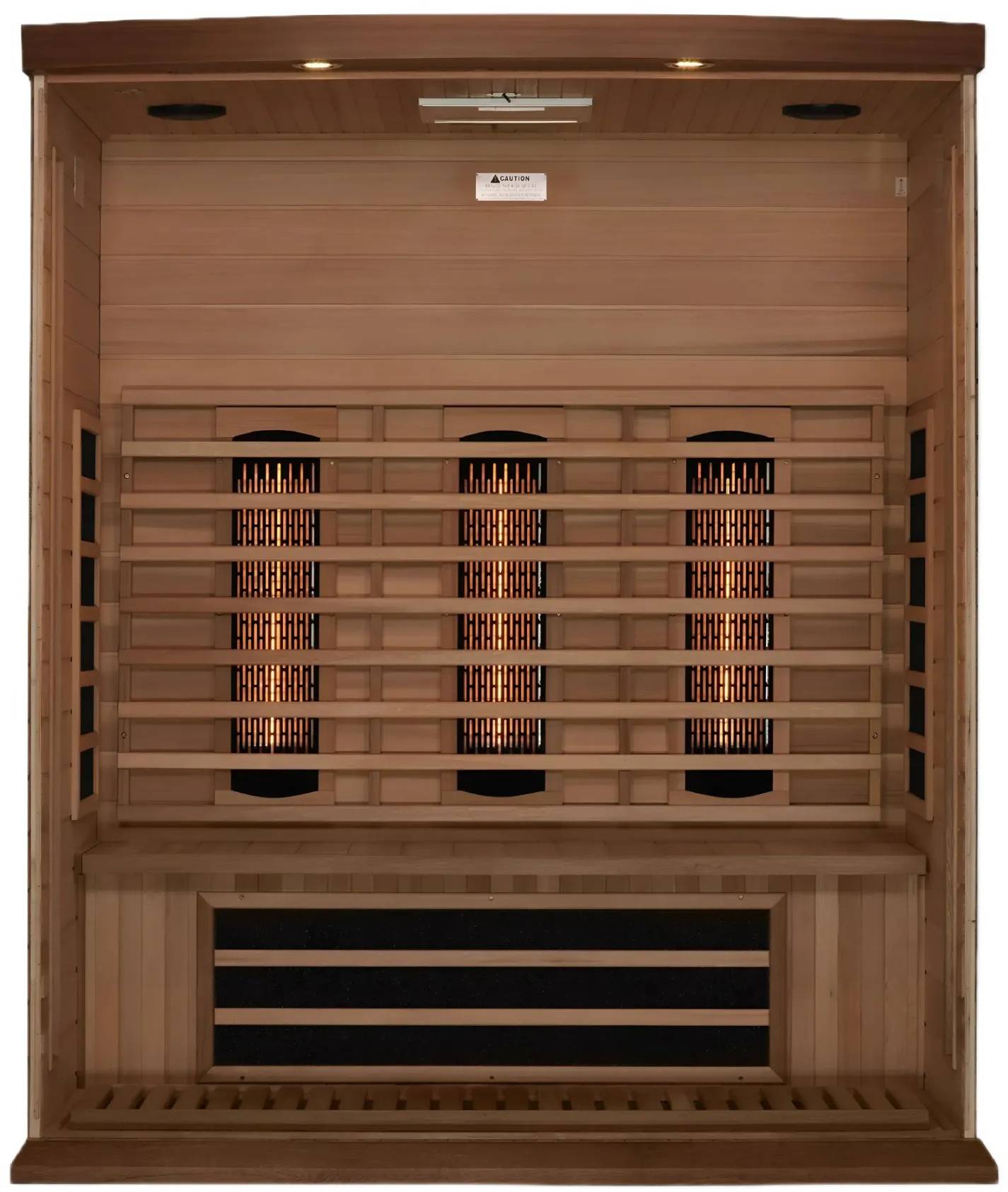 ZiahCare's Maxxus 3 Person Full Spectrum Infrared Sauna Mockup Image 2