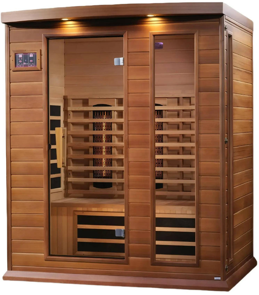 ZiahCare's Maxxus 3 Person Full Spectrum Infrared Sauna Mockup Image 4