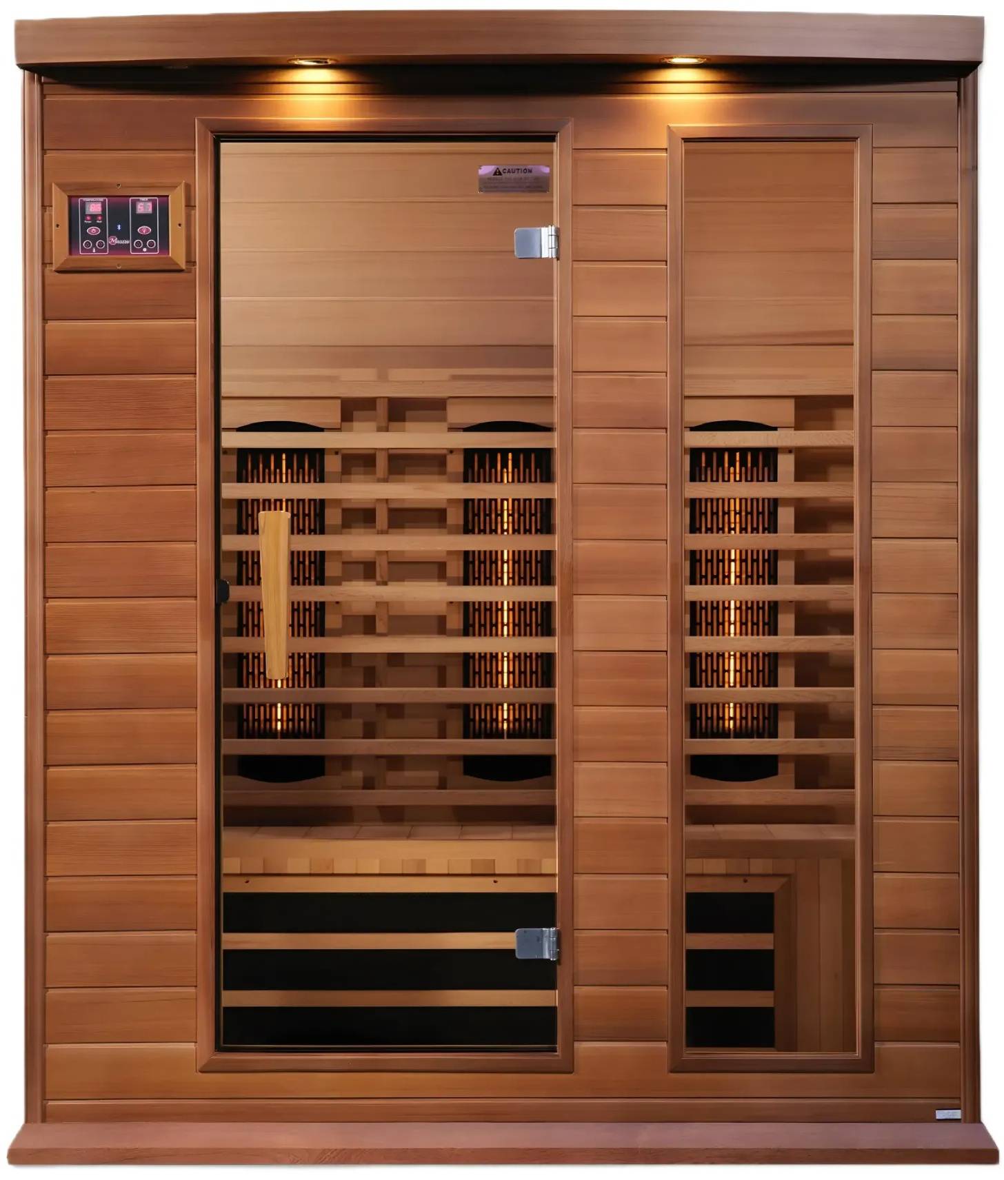 ZiahCare's Maxxus 3 Person Full Spectrum Infrared Sauna Mockup Image 1