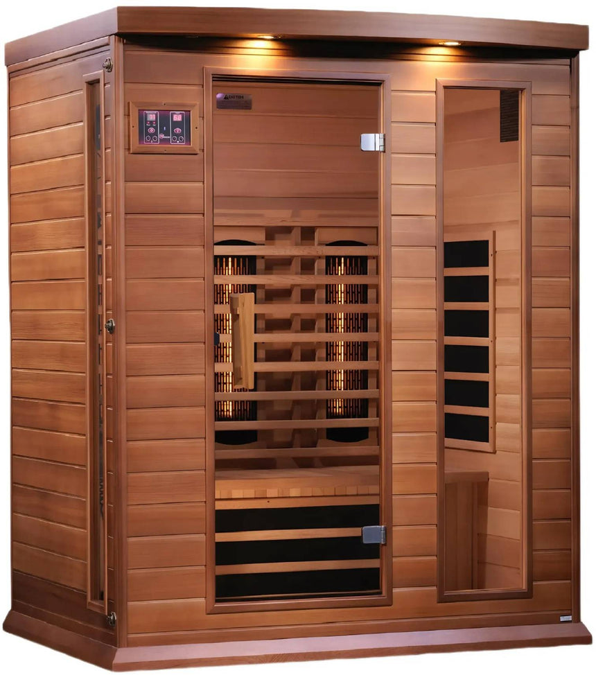 ZiahCare's Maxxus 3 Person Full Spectrum Infrared Sauna Mockup Image 3