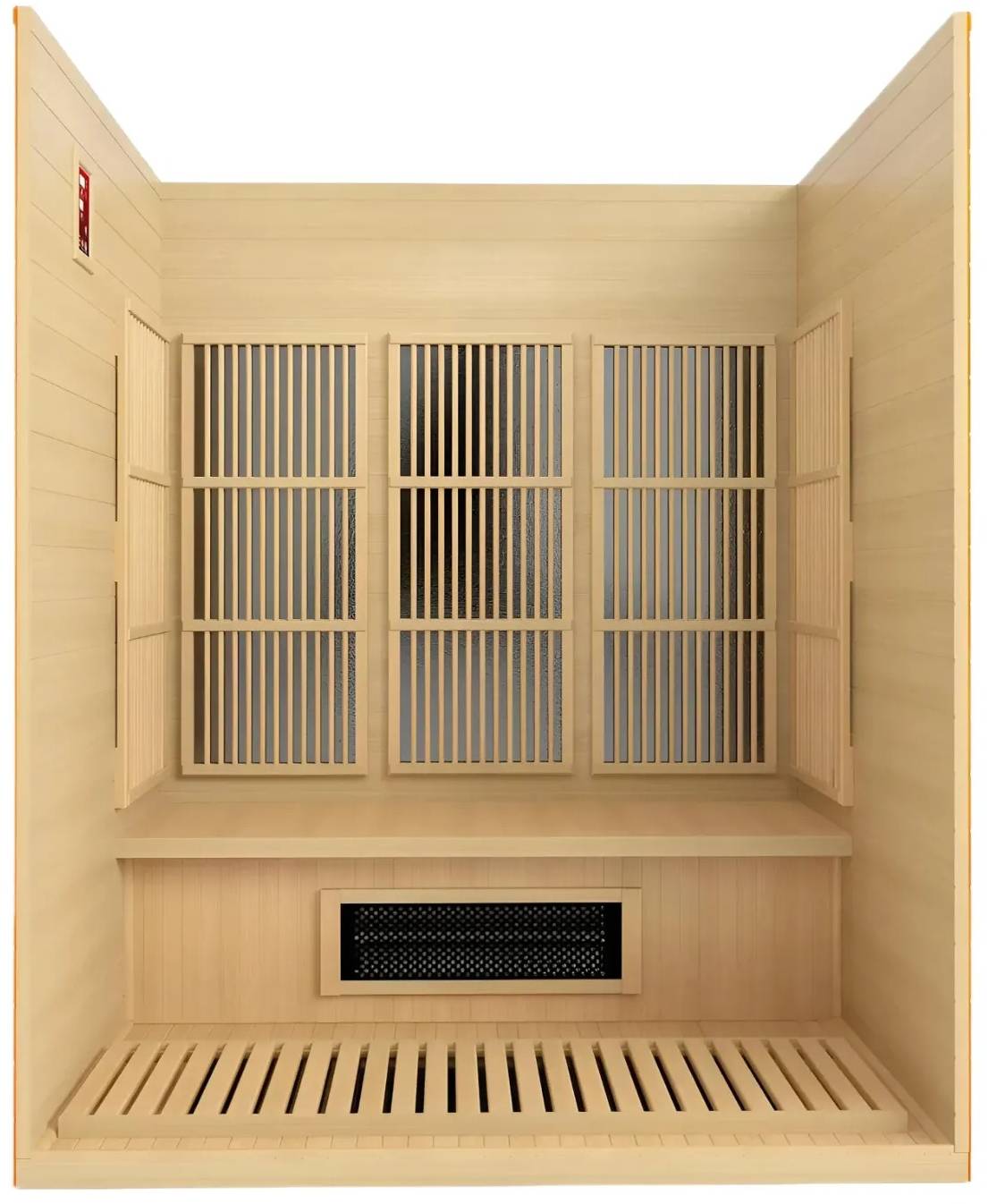 ZiahCare's Maxxus Alpine Dual Tech 3 Person Far Infrared Sauna Mockup Image 2