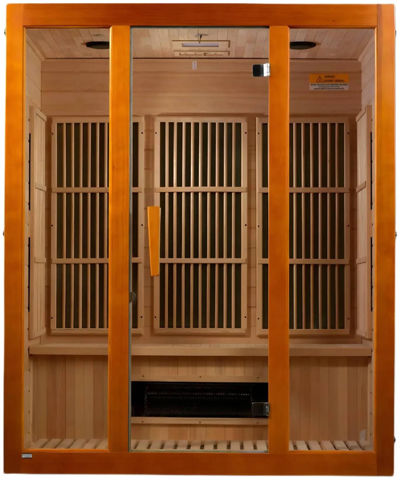 ZiahCare's Maxxus Alpine Dual Tech 3 Person Far Infrared Sauna Mockup Image 1