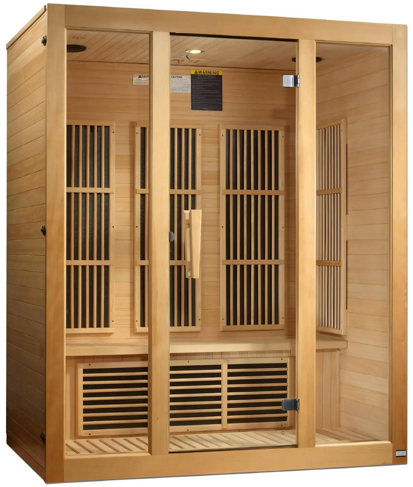 ZiahCare's Maxxus Bellevue 3 Person Far Infrared Sauna Mockup Image 2