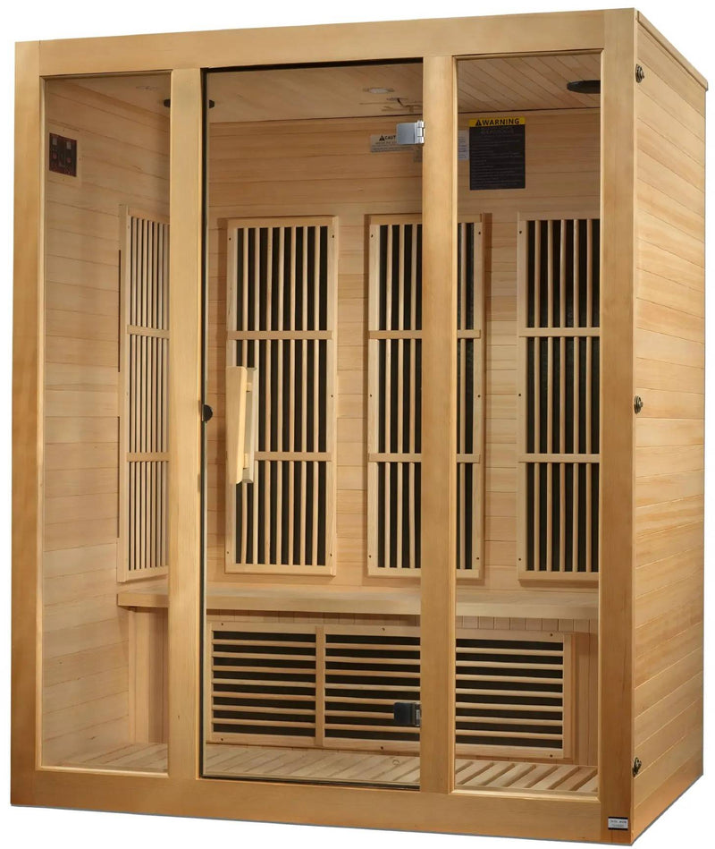 ZiahCare's Maxxus Bellevue 3 Person Far Infrared Sauna Mockup Image 3