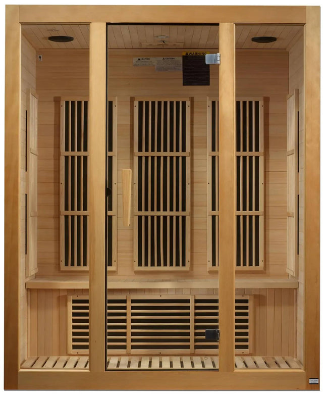 ZiahCare's Maxxus Bellevue 3 Person Far Infrared Sauna Mockup Image 1