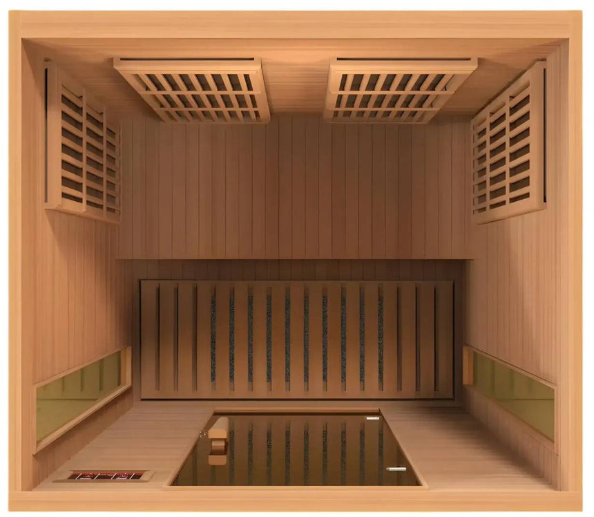 ZiahCare's Maxxus MX-K206-01 Far Infrared Sauna Mockup Image 12