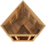 ZiahCare's Maxxus MX-K356-01 Far Infrared Corner Sauna Mockup Image 11