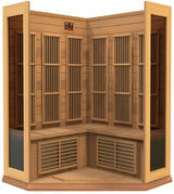 ZiahCare's Maxxus MX-K356-01 Far Infrared Corner Sauna Mockup Image 7